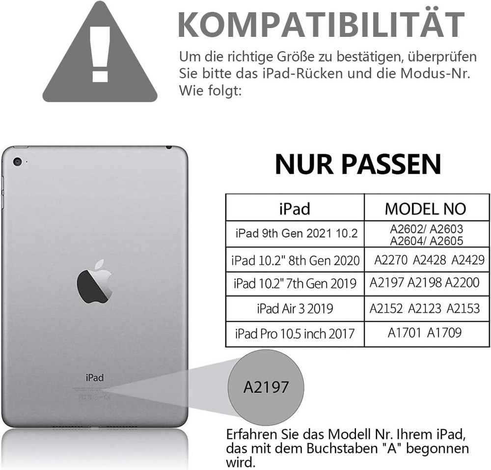 Захисний чохол з Bluetooth клавіатурою для iPad 10.2 (2019/20/21)/pro10.5(2017)/Air 3 10.5 Дніпро - фото 7