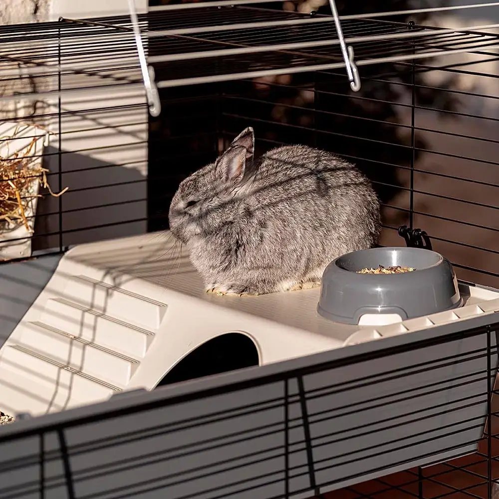Двухэтажная клетка для кроликов и морских свинок Ferplast Rabbit 100 Double (Ферпласт Реббит 100 Дабл) Запорожье - изображение 7