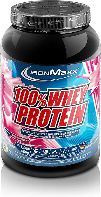 Протеїн Ironmaxx 100% Whey Protein 900 g (Cherry-Yoghurt) Луцьк - фото 1