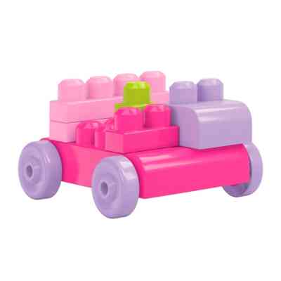 Конструктор Mega Bloks рожевий у мішку 80 деталей (DCH62) Вінниця