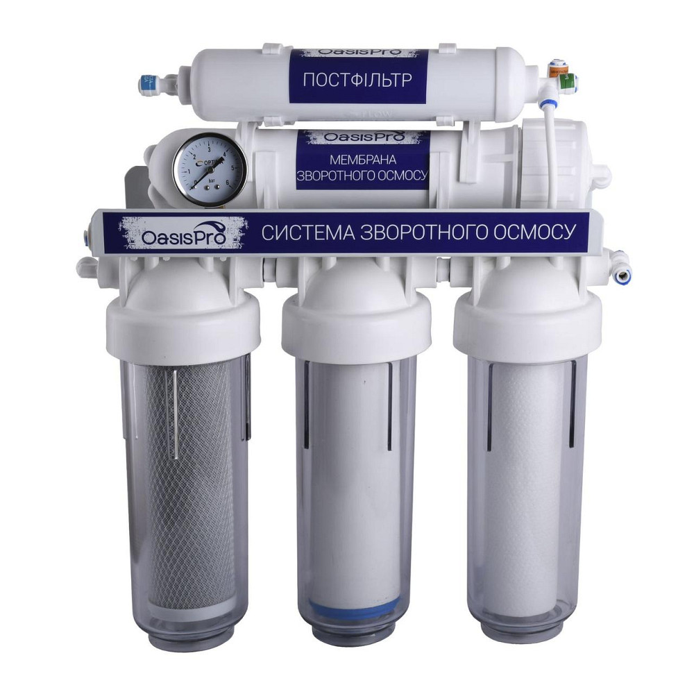 Система обратного осмоса OasisPro без насоса + ПЛАСТ. бак, минерализатор BSL01M-RO-75 Киев - изображение 8