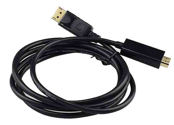 Кабель DisplayPort M - HDMI M 3.0м чорний Винница