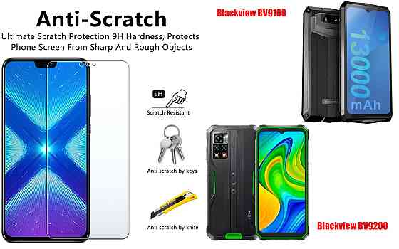 Защитное стекло NeoGlass для Blackview BV9100, BV9200 – ультрапрозрачное и устойчивое Киев