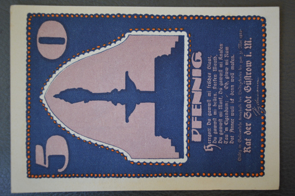 Німеччина. Нотгельд. 50 Pf ( 11 ) Полтава - фото 1