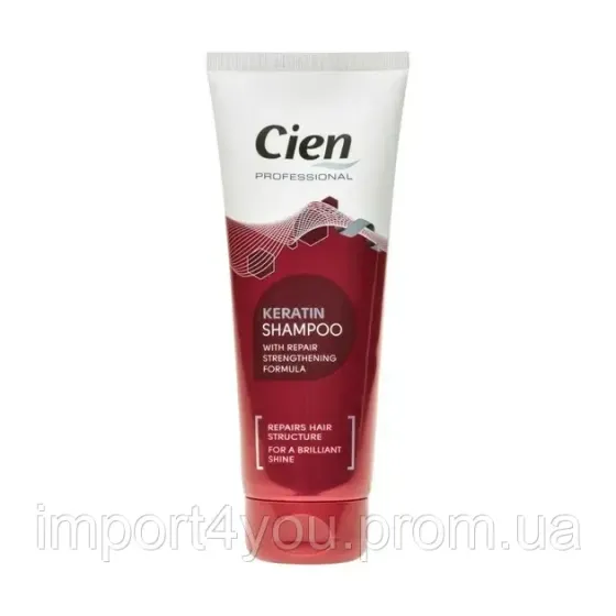 Шампунь професійний Cien Professional Keratin Shampoo з кератином 250мл 