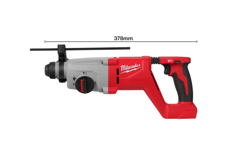 Перфоратор акумуляторний безщітковий SDS PLUS 2,6 Дж (3 режима) M18 BLHACD26-0 MILWAUKEE Одеса - фото 9