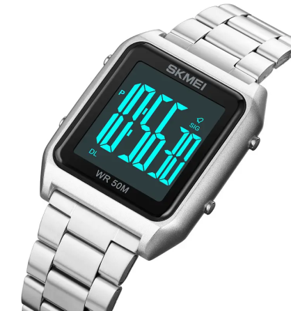 Чоловічий наручний годинник Skmei 1879 (Сріблястий) Вінниця