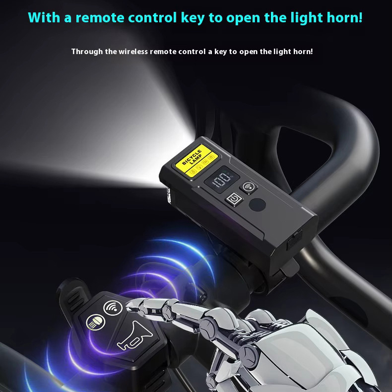 LED фонарь на руль велосипеда Q091, Фонарь для велосипеда без батареек с велокреплением IZ-52 Киев - изображение 3