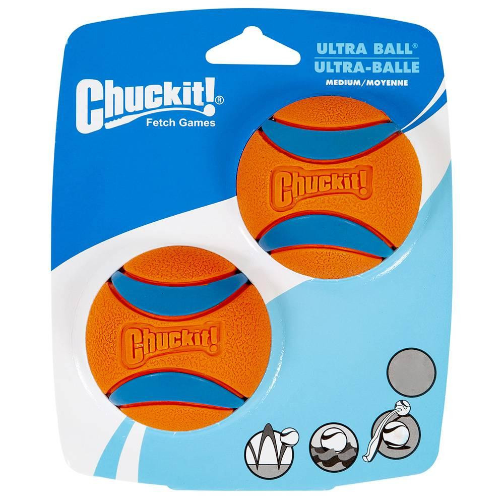 Маленький мячик Chuckit! Ultra Ball игрушка для собак размер S, набор 2 шт Винница - изображение 1