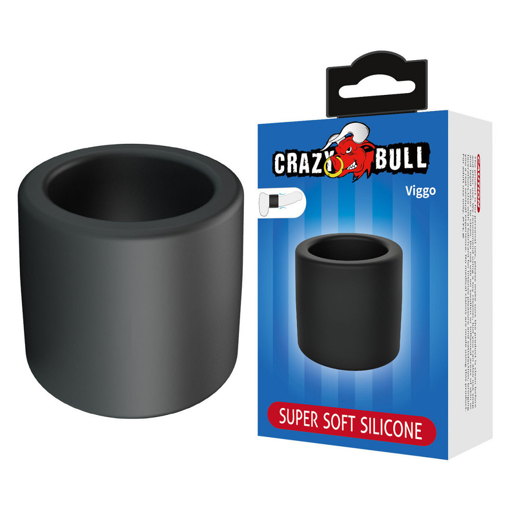 Ерекційне кільце Crazy Bull - Viggo Super Soft Silicone Cock Ring, BI-210249 Sex Aura Київ - фото 1