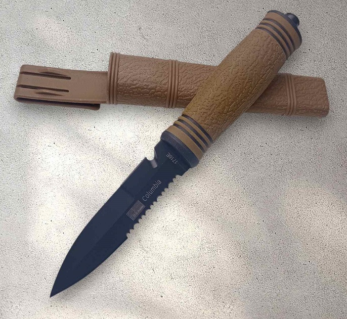 Ніж мисливський Columbia / 23 см / 10 см Дніпро - фото 1