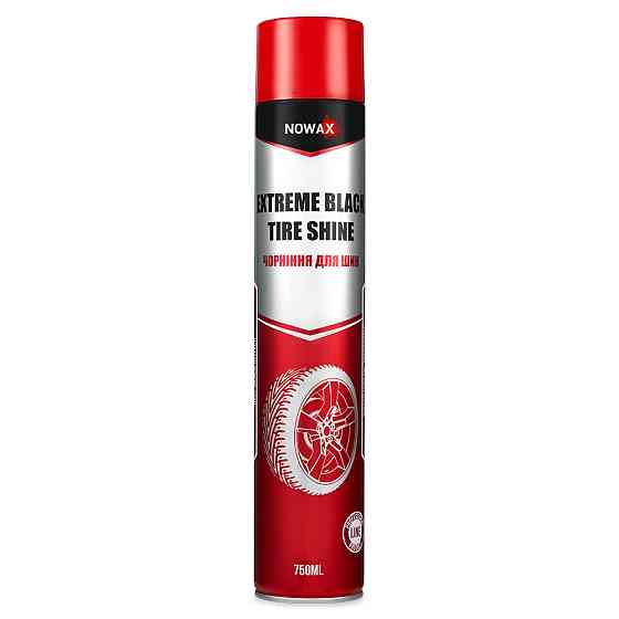 Чорнитель для шин Nowax Tire Shine Extreme Black 750мл Львів