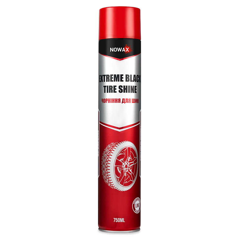 Чорнитель для шин Nowax Tire Shine Extreme Black 750мл Львів - фото 1