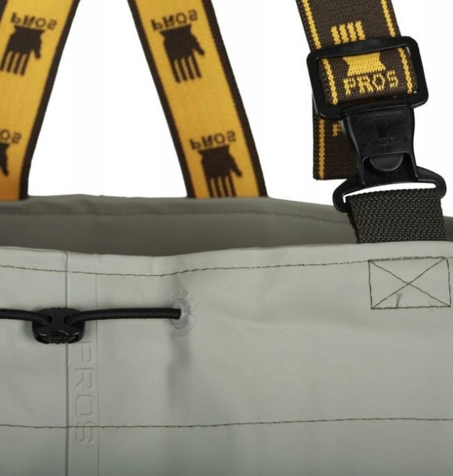 Водонепроницаемые Заброды (Комбинезон) усиленные с карманом для рыбалки PROS 