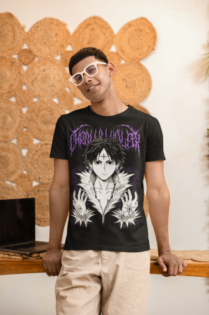 Футболка аниме Охотник × Охотник оверсайз (S/M/L) Черний AnimeJ0693 Днепр