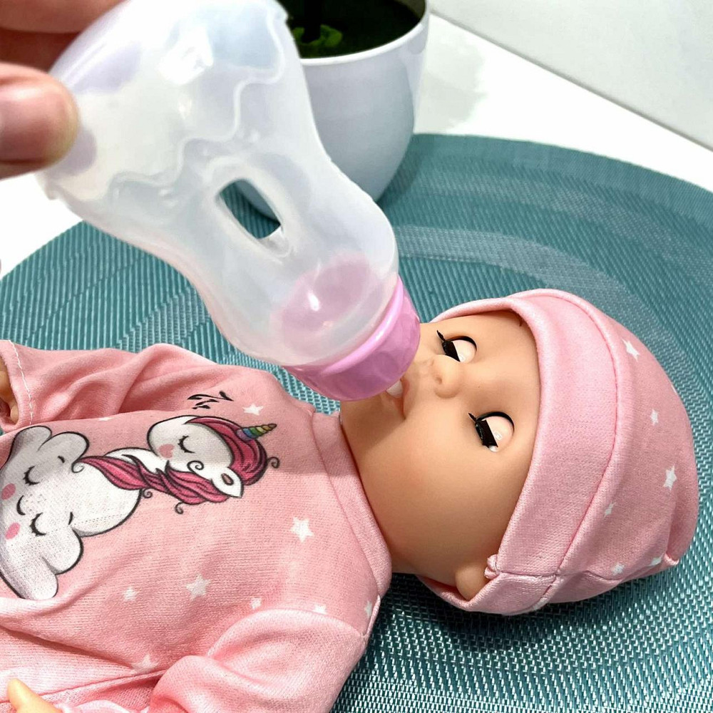 Пупс функціональний п'є-писає в комплекті горщик пляшечка соска підгузник 30 см з аксесуарами Вид 2 (YL2430L-S-DM-UA) Чернигов - изображение 9