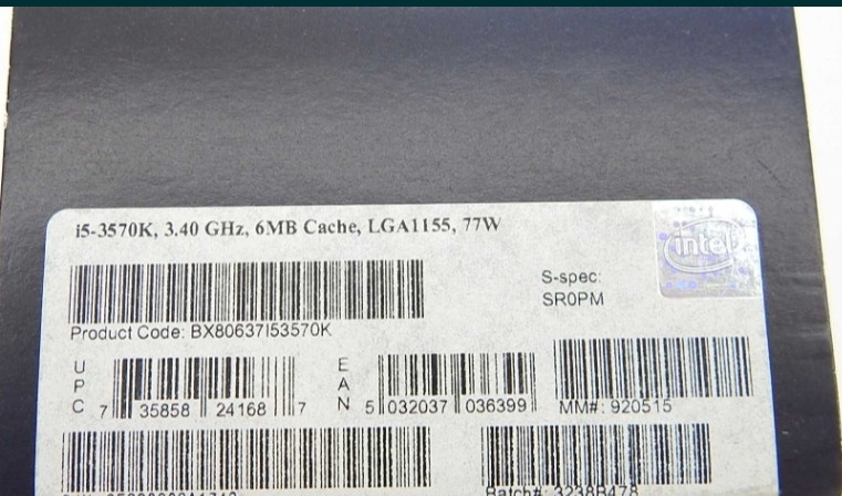 Процессор: Intel Core i5 - 3570K 3.40GHz. 6M s1155. Киев - изображение 4