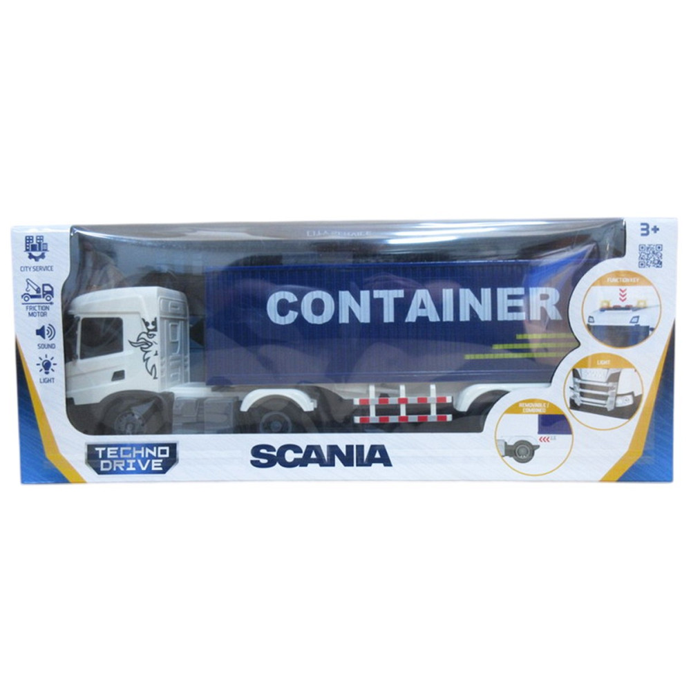 Автомодель серії LargeTruck – Фура Scania (світло, звук) Днепр - изображение 7