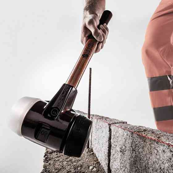 Молоток HALDER Simplex 3027 насадки із чорної гуми, гумового композиту, суперпластику Одеса