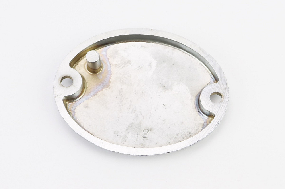 Кришка (овальна, метал) правої кришки двигуна, хром (РІЗНІ написи) Киев - изображение 2