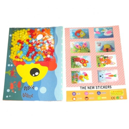 Набір для творчості "LKC" 365 "Зроби аплік.з фетру - Горщик з квітами" 19*14см (30*12), шт Київ - фото 1