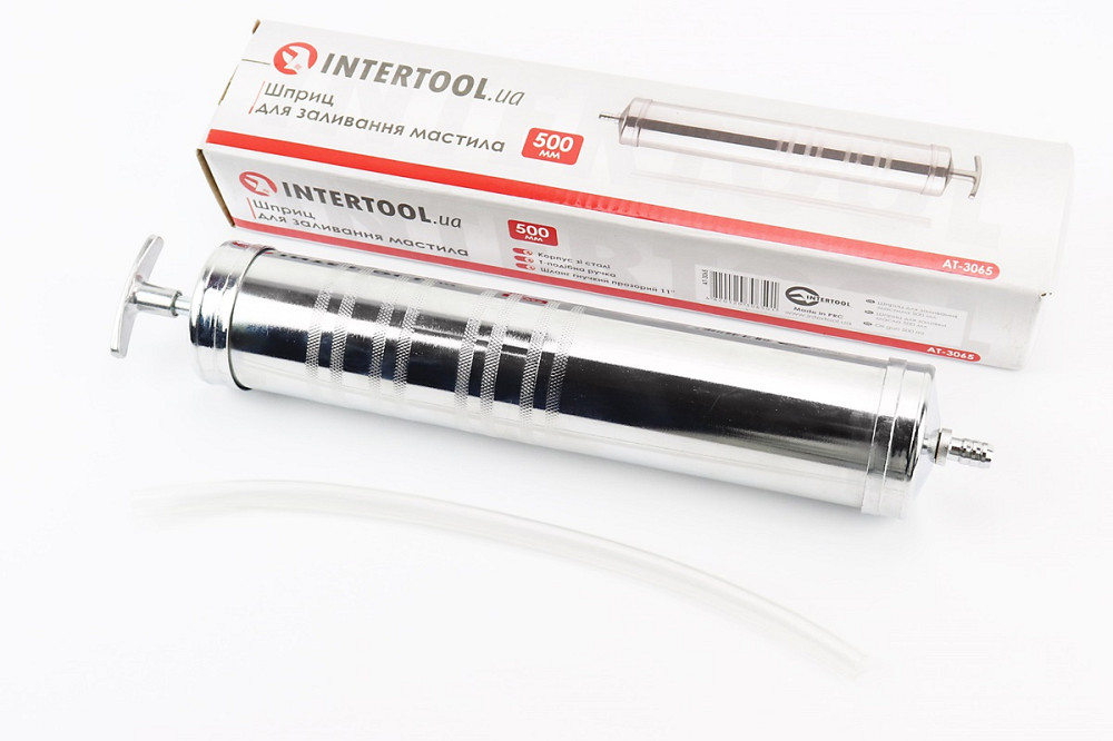Шприц для заливки мастила 500 мл AT-3065 Київ - фото 1
