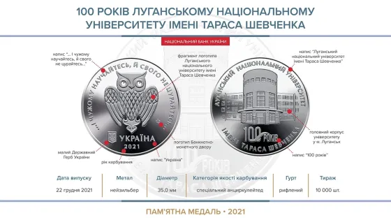 100 років Луганському національному університету Шевченка 2021 Полтава
