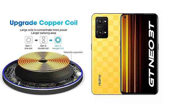 Беспроводное зарядное устройство Copper до 30W для Motorola Edge 50, Edge 50 Ultra, USB-C, LED Киев