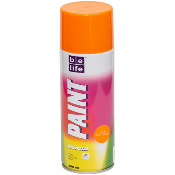 Belife краска №31 ярко желтая 400 мл Харьков