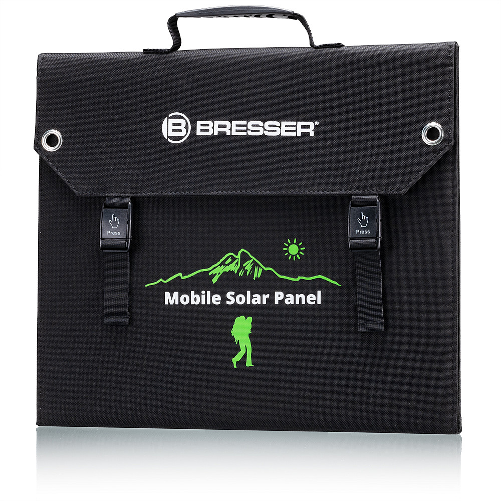 Портативний зарядний пристрій сонячна панель Bresser Mobile Solar Charger 60 Watt USB DC (3810050) Київ - фото 10