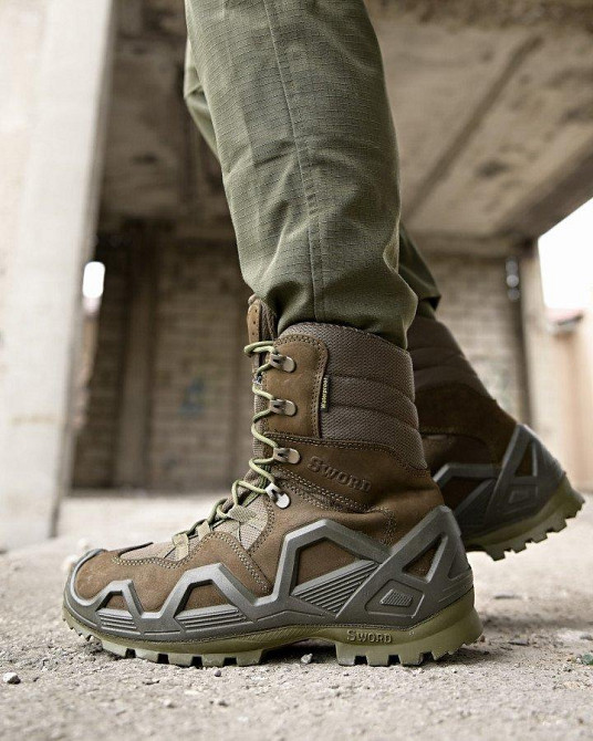 Тактичні берци Single Sword Oliva НП4869 Одеса - фото 1