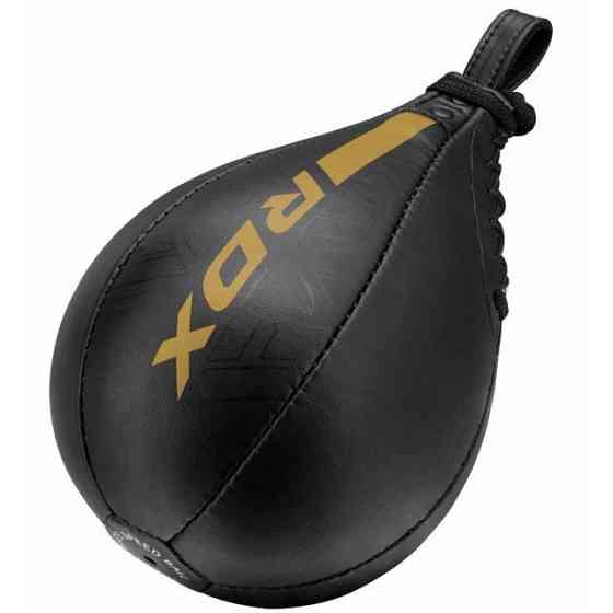 Пневмогруша боксерская RDX F6 KARA Speed Ball Matte Golden с креплением Swivel Тренировочная груша для бокса Киев