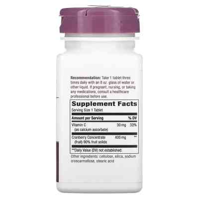 Трави Nature's Way Журавлина, преміум-суміш, 400 мг, Cranberry, Premium Blend, 60 таблеток (NWY-15020) Вінниця