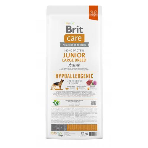 Сухой корм Brit Care Dog Hypoallergenic Junior Large Breed для молодых собак больших пород, гипоаллергенный с ягненком, 12 кг Киев - изображение 4