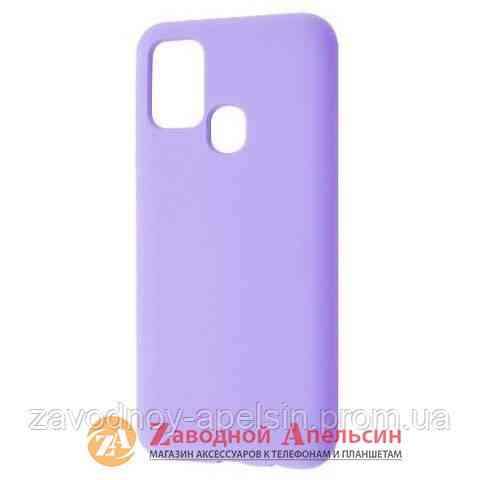 Samsung M31 M315 силиконовый чехол Colorful lilaс Одесса
