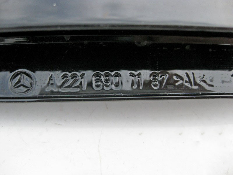 Mercedes-Benz  A2216901187 Вертикальна накладка скла передніх лівих дверей S-Class W221 Одеса - фото 3