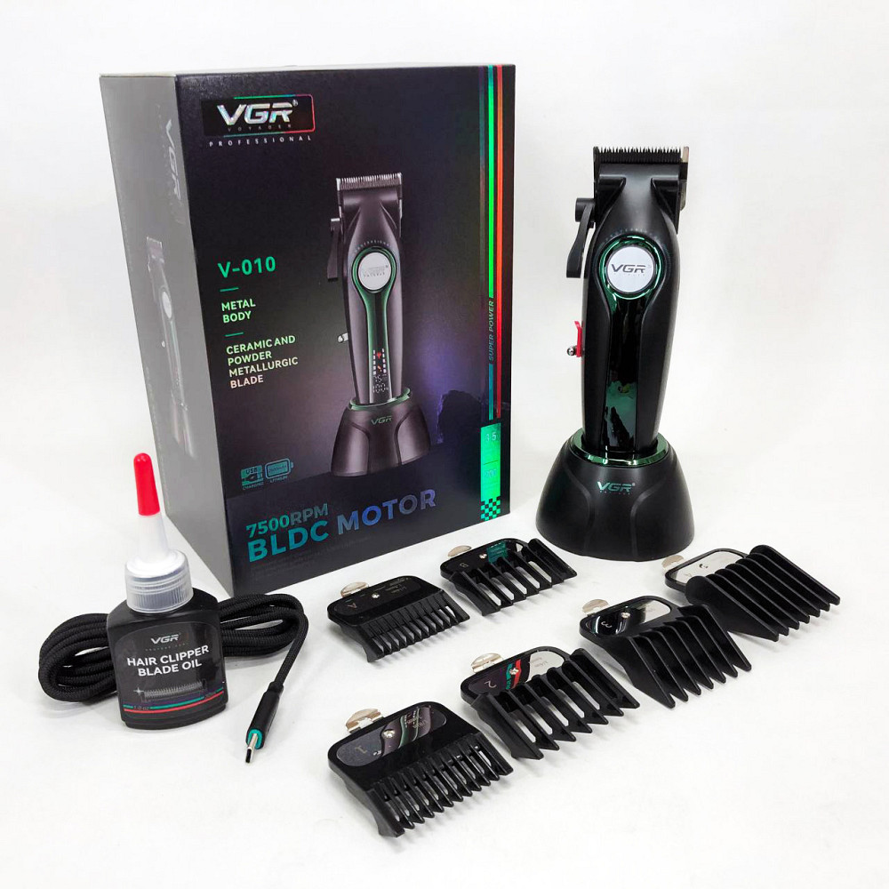 Универсальная машинка для стрижки головы и бороды VGR, Практичная машинка для стрижки волос EP-80 Львов - изображение 17