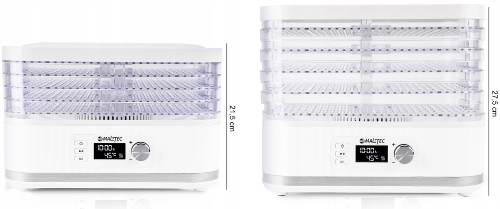 Сушка для фруктів та овочів MalTec 450 Вт (Польща) Київ - фото 8