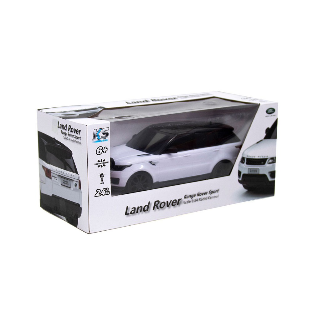 Автомобіль KS Drive на р/к - Land Rover Range Rover Sport (1:24, 2.4Ghz, білий) Дніпро - фото 2