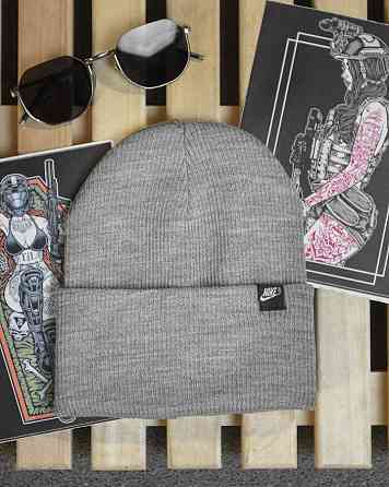 Шапка Nike grey ВТ4721 Киев