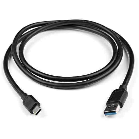Кабель USB 3.1 AM-Type-C M, 1.0 м, Gen2 60W 10 Gbps чорний Вінниця