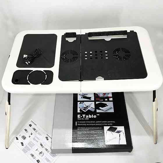 Розкладная подставка для ноутбука, Регулируемая подставка для ноутбука с вентилятором ZQ-84 Львов