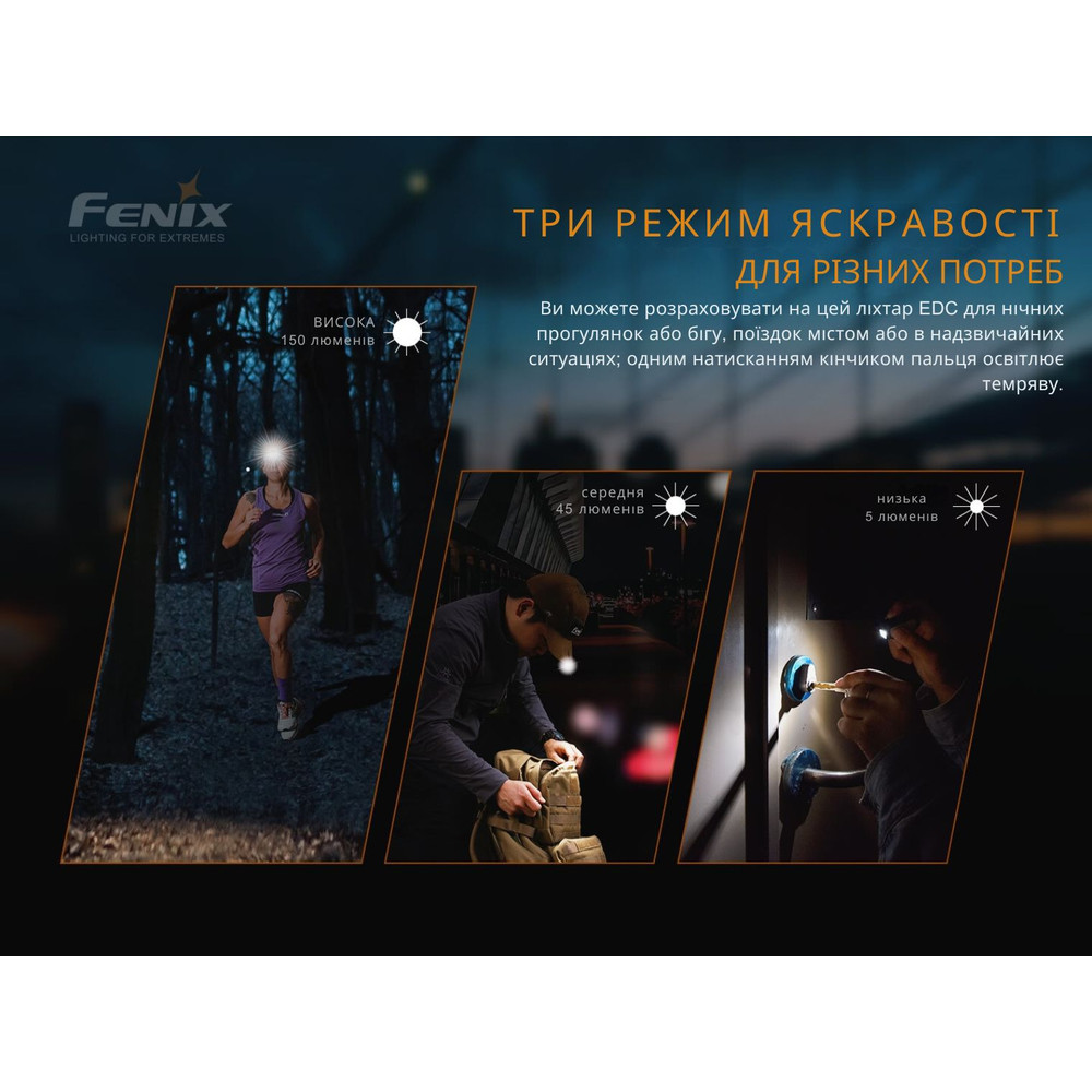 Ліхтар ручний Fenix MINI-LITE Київ - фото 9