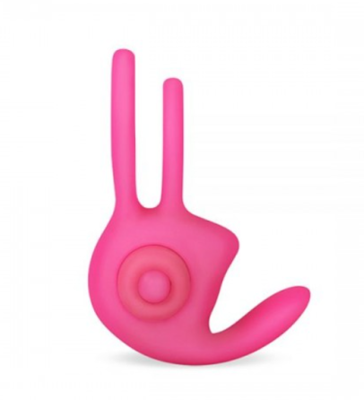 Эрекционное виброкольцо Power Clit Cockring, Pink Sex Aura Киев
