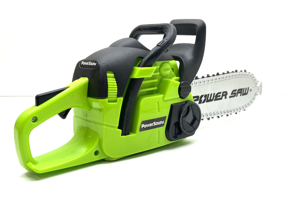 Бензопила Wei Da іграшкова звук рухома стрічка Салатова (192G) Чернігів - фото 3