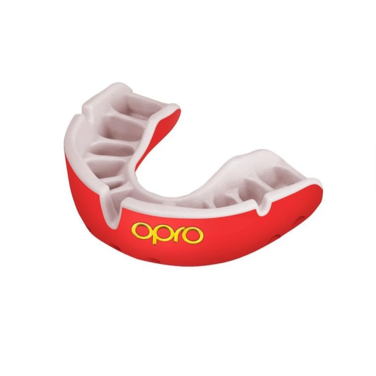 Капа OPRO Gold доросла (вік 11+) Red/Pearl (art.102504004) Луцьк - фото 2