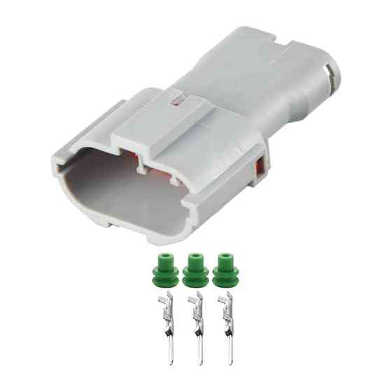 Роз'єм конектор 3-кон., 7222-7434, 7222-7434-47222-7434-3MG640329, MG640329-4, MG640329-5, Hyundai, Kia Київ