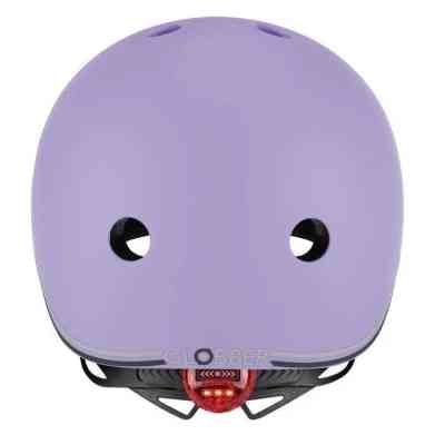Шлем Globber Go up lights 45-51см лавандовий, з ліхтариком (506-103) Винница