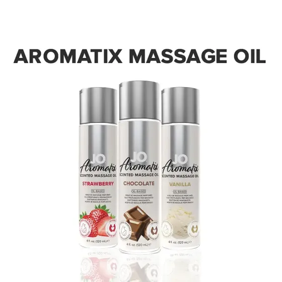 Натуральна масажна олія System JO Aromatix — Massage Oil — Chocolate 120 мл Львів
