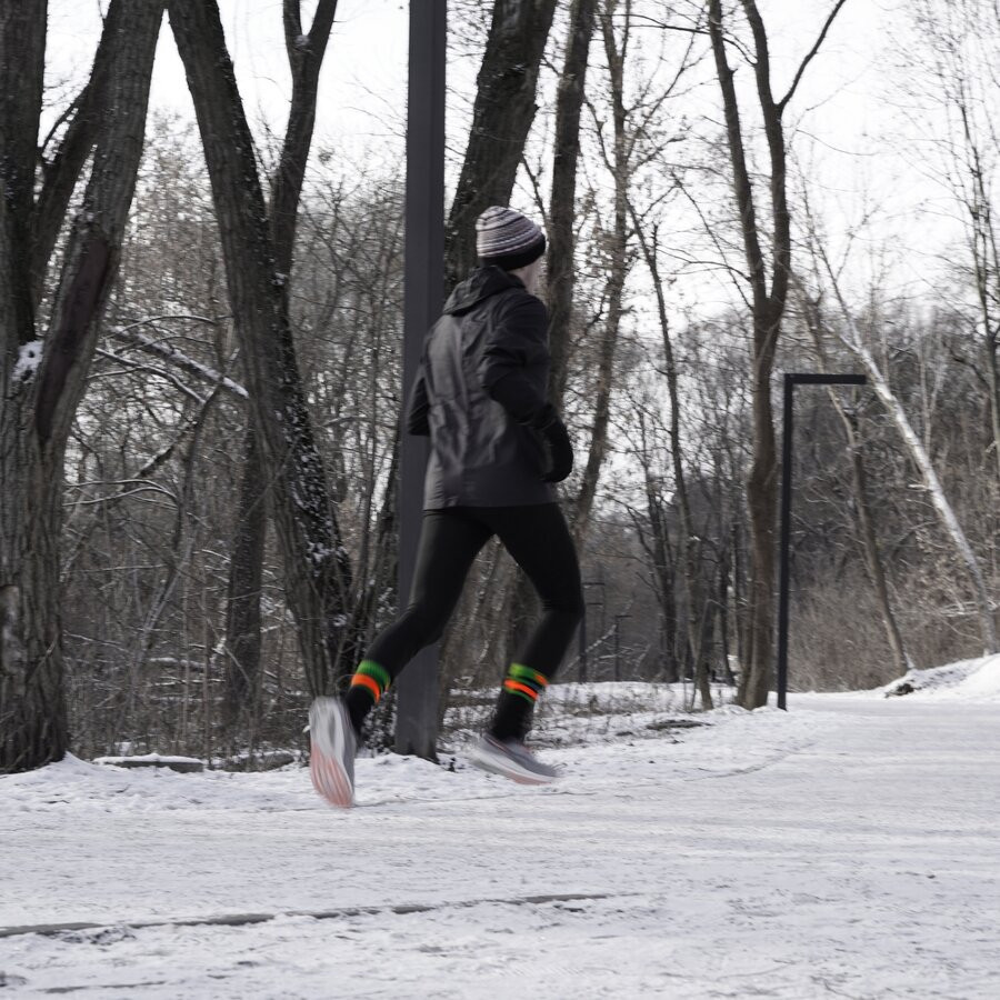 Носки водонепроницаемые Dexshell Ultra Dri Sports, р-р XL, с оранжевой полосой Киев - изображение 4